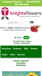 Mobile Screenshot of knightsflowers.com